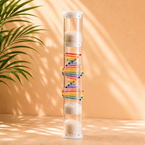 Hands-Free Rainbow DNA Long Lasting Rain Stick
