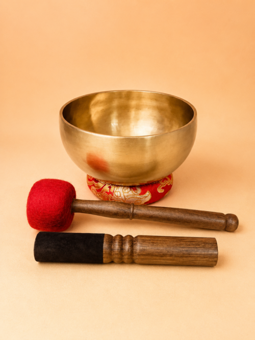 Hand Hammered Tibetan Singing Bowl – Note C