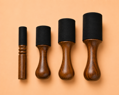 Premium Singing Bowl Mallets | Suede Strikers for Tibetan Singing Bowls