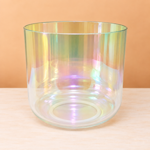 Green Alchemy Crystal Singing Bowl – Note F | 432 Hz